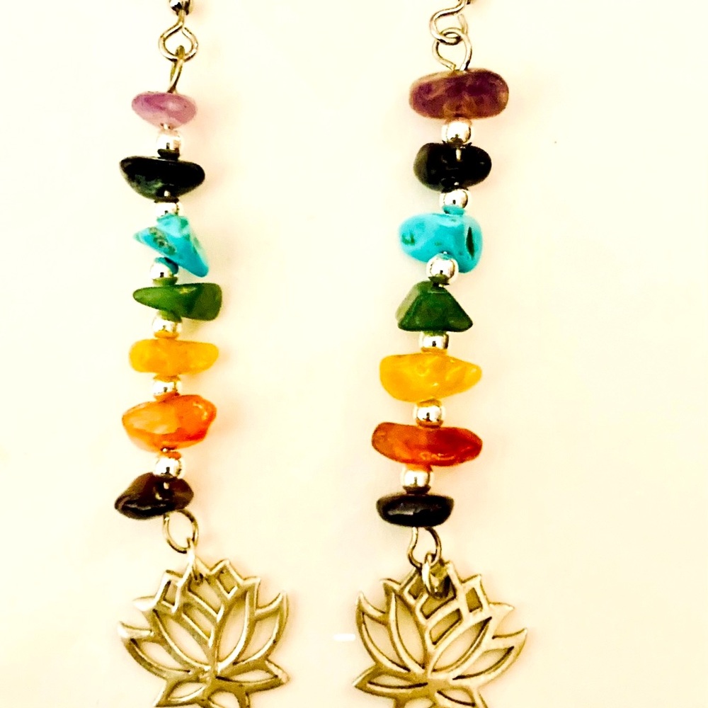 Chakra earrings